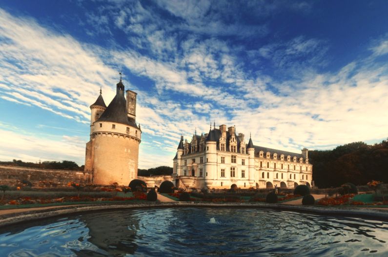 famous castelo de chenonceau france